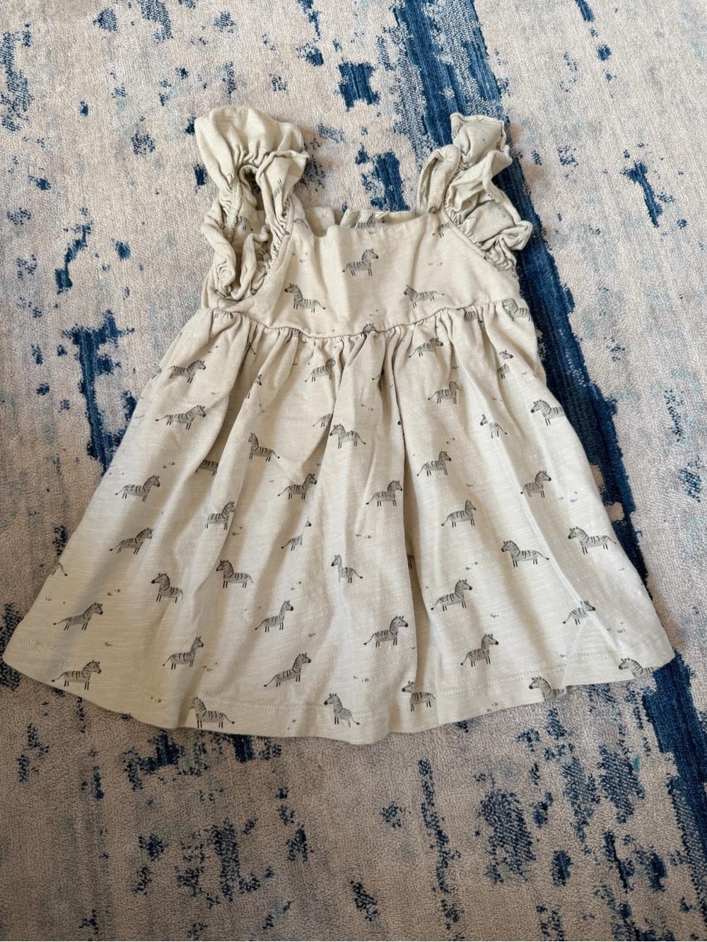 Rylee + Cru Mariposa Zebra Dress 12-18 Months